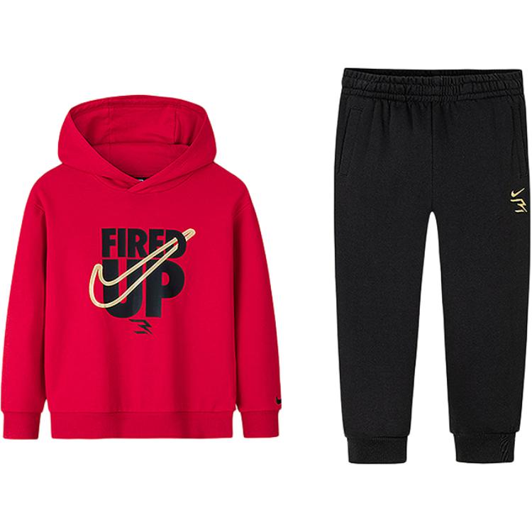 Nike Casual Sportswear 3Brand Preppy Red Kids N32512374GS-002 120/6