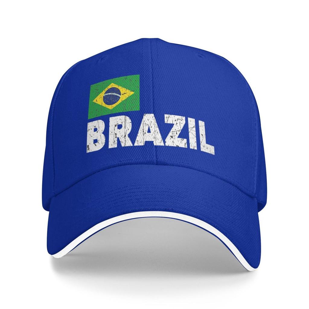 Brazil Soccer Team Football Brazilian Flag Baseball Caps Snapback Baseball Hats Breathable Casual Casquette for Men And Women