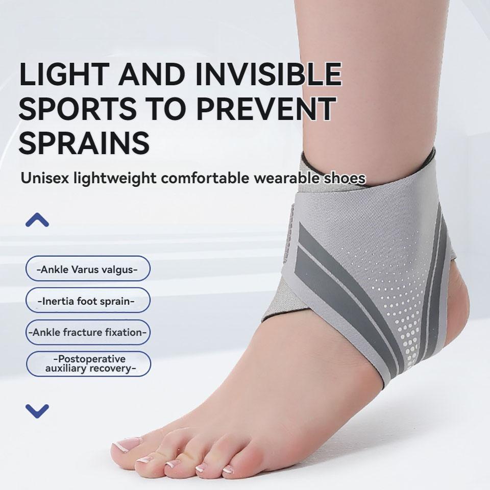 1Pcs Lightweight Sports Ankle Support Breathable Pressurized Protector for Basketball Football Running Men Women