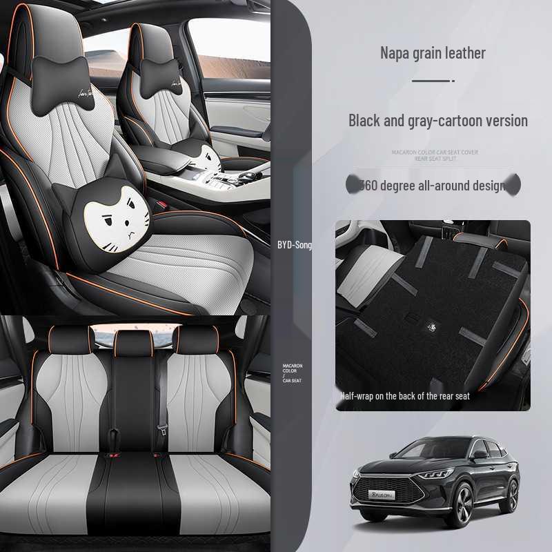 BYD Song Plus DMi/EV Perforated Leather All-Season Car Seat Cover