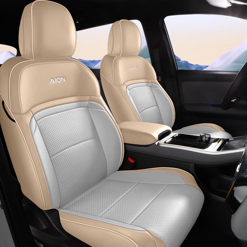 Aion Y Full Leather Car Seat Cushion - All-Season, New Model
