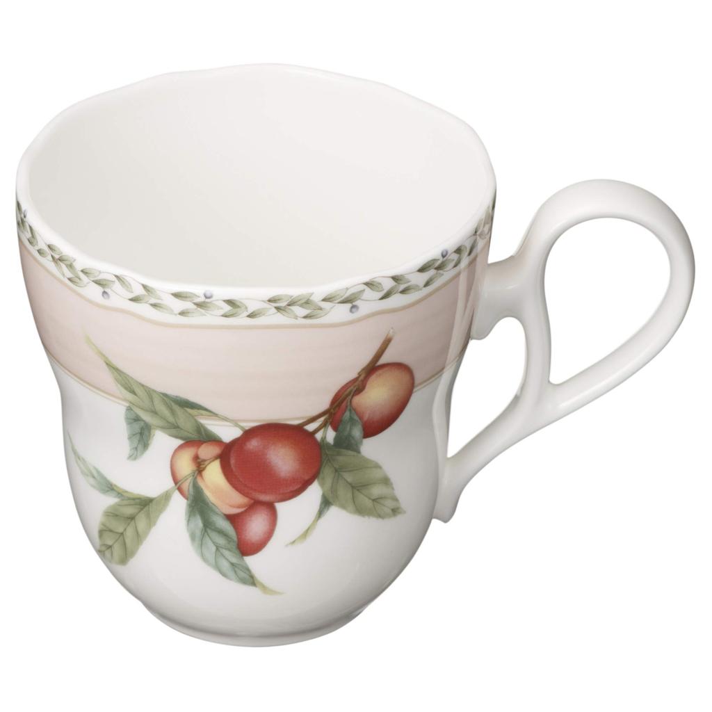 Noritake Orchard Garden Mug, 295cc, Microwave-Safe, Smoky Pink, Bone China, T97855/4911-2