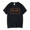 Brixton Manufacturing Co Front Back Logos Mens Black T Shirt Size M Vintage Washed Versatile Casual Soft Unisex