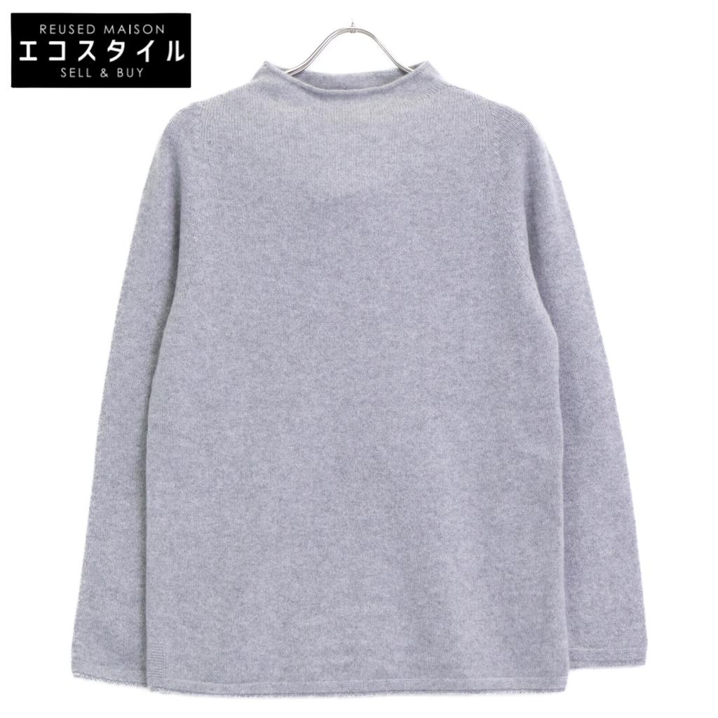 TOYOBOSHI Ito-Goromo Melange Light Gray 09IT-BC0004 Cashmere100 Knit Sweater Tops 2 grayUsed