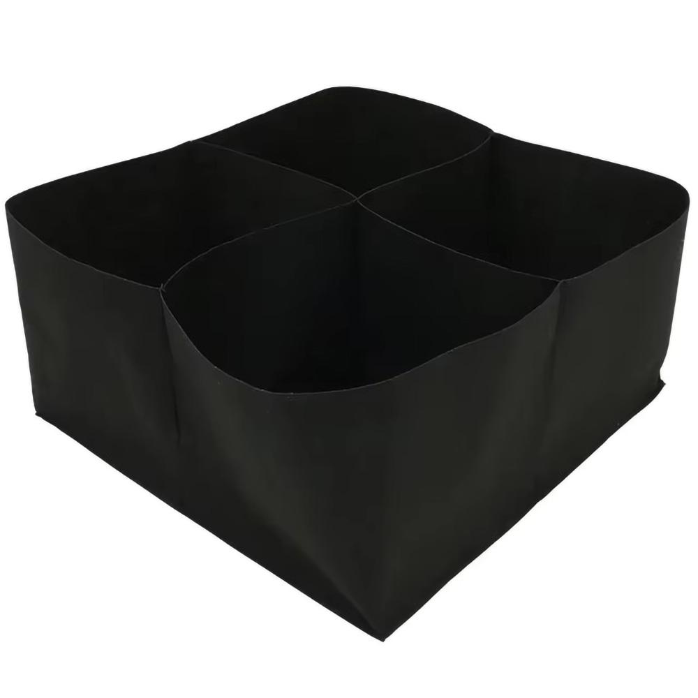 4/8 Grids Garden Planting Bed 1Pcs Reusable Fabric Garden Bags Portable Rectangle Grow Bag Large Vegetable Planting Bag for Yard