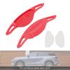 Carbon Look Steering Wheel Paddle Shifter Extension For Nissan Mitsubishi red