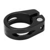 28.6mm Bike Seat Post Clamp Aluminum Alloy Locking Seat Tube Holder Clip for Mountain Bicycle