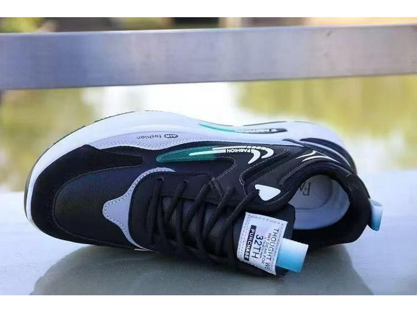 Men's Waterproof Leather Running Shoes - Trendy, Versatile, Non-slip, Soft Sole Casual Sneakers for Spring Arrival