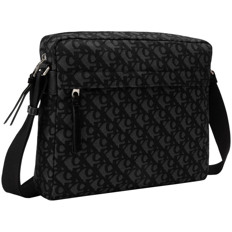 New CALVIN KLEIN Fabric Shoulder Bag Men's Space Black 4G3097G-UB1