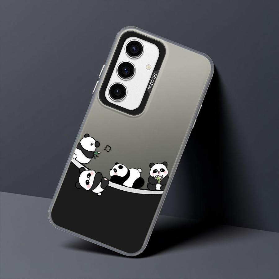 Case for Samsung Galaxy A54 A52 A72 A51 A56 A55 A35 A73 A71 A26 A36 A53 Soft Cover Cute Cartoon Panda