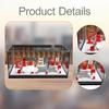 1/64 Auto Repair Shop Model Diorama Miniature,DIY Assembly,Layout Prop Collections Gift Tabletop