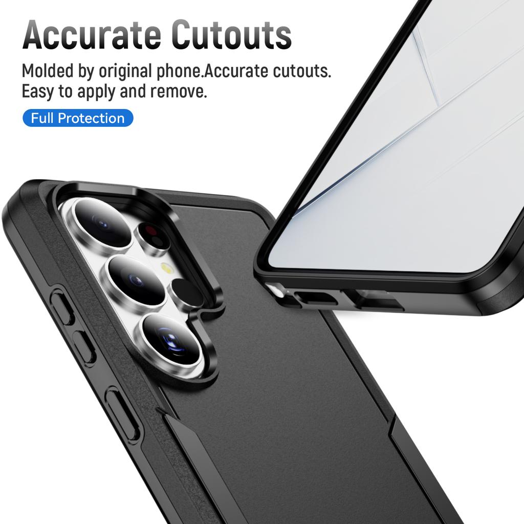 Dual Layer Case for Samsung Galaxy S26 Ultra S25 Plus S24 FE S23 S22 A57 A37 A17 5G A56 A36 A16 Military Grade Anti-Drop Cover