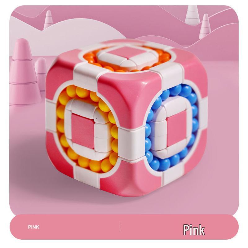 Children's Educational Three-Stage Rolling Ball Magic Bean Cube Toy