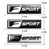 New 3D Metal Sport Sticker Badge Body Sticker For Lexus F SPORT CT ES GS NX IS250 CT200h IS300h ES300h ERX400h NX300h