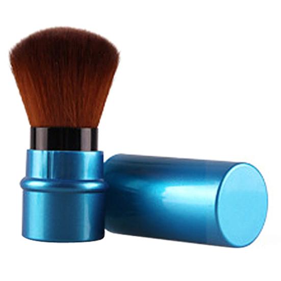 Fashion Retractable Blush Blusher Foundation Face Powder Cosmetic Makeup Brush