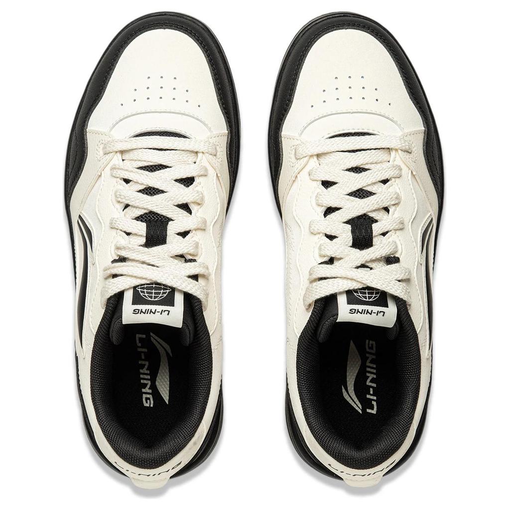 Li Ning Tianji Soft Synthetic Leather Slip Resistant, Abrasion Resistant, Breathable Low top Skateboard Shoes Women's AGCU310-4