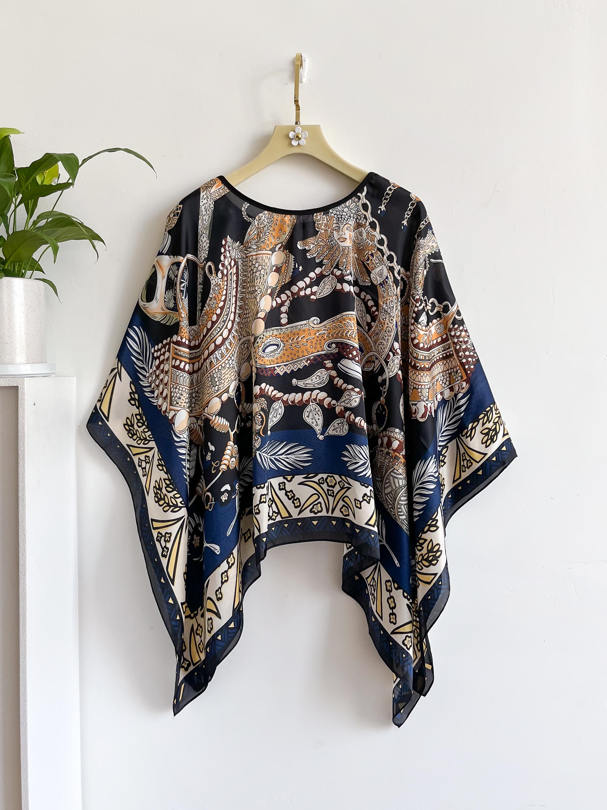 

Summer Thin Printed Premium Hijab Shawl Chiffon Scarf Women Muslim Paisley Shawl Ladies Fashion Beach Hijab 110*110Cm