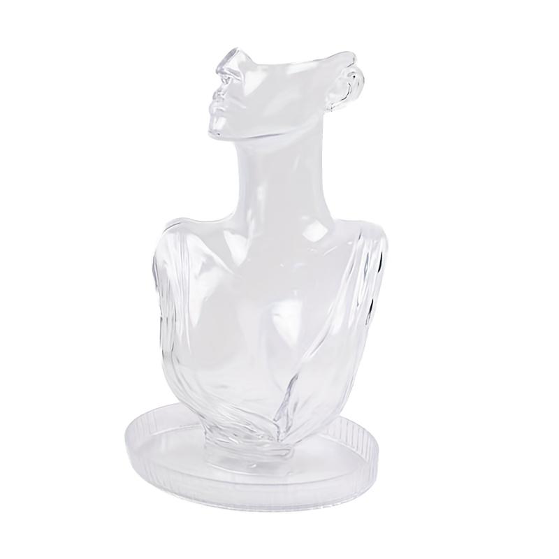 

Рамка для дисплея ожерелья, пластиковая подставка для ювелирных изделий, стеллаж для выставки товаров ювелирных изделий с подносом