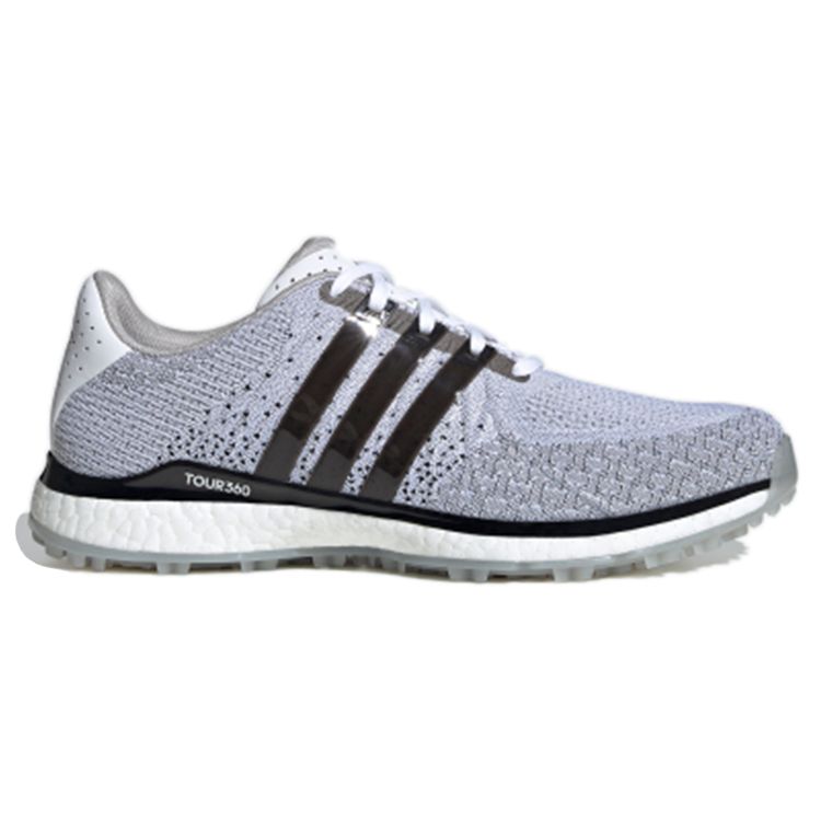 Adidas Tour360 Fabric Non-Slip Low Top Golf Shoes Men sneaker White Black EG4876