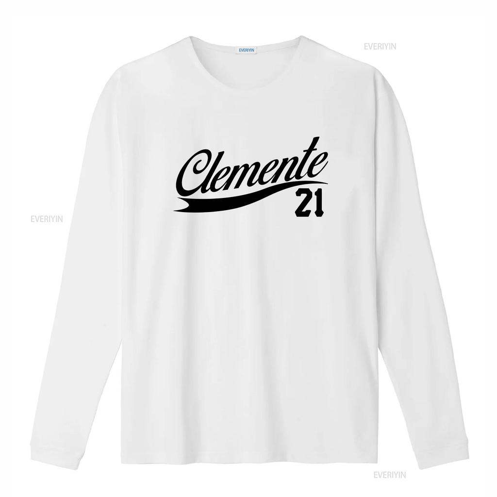 Roberto Clemente 21 T shirt New Retro 90s 80s 70s Baseball Legend Puerto Rico OG vintage Washed Slightly Versatile Unisex