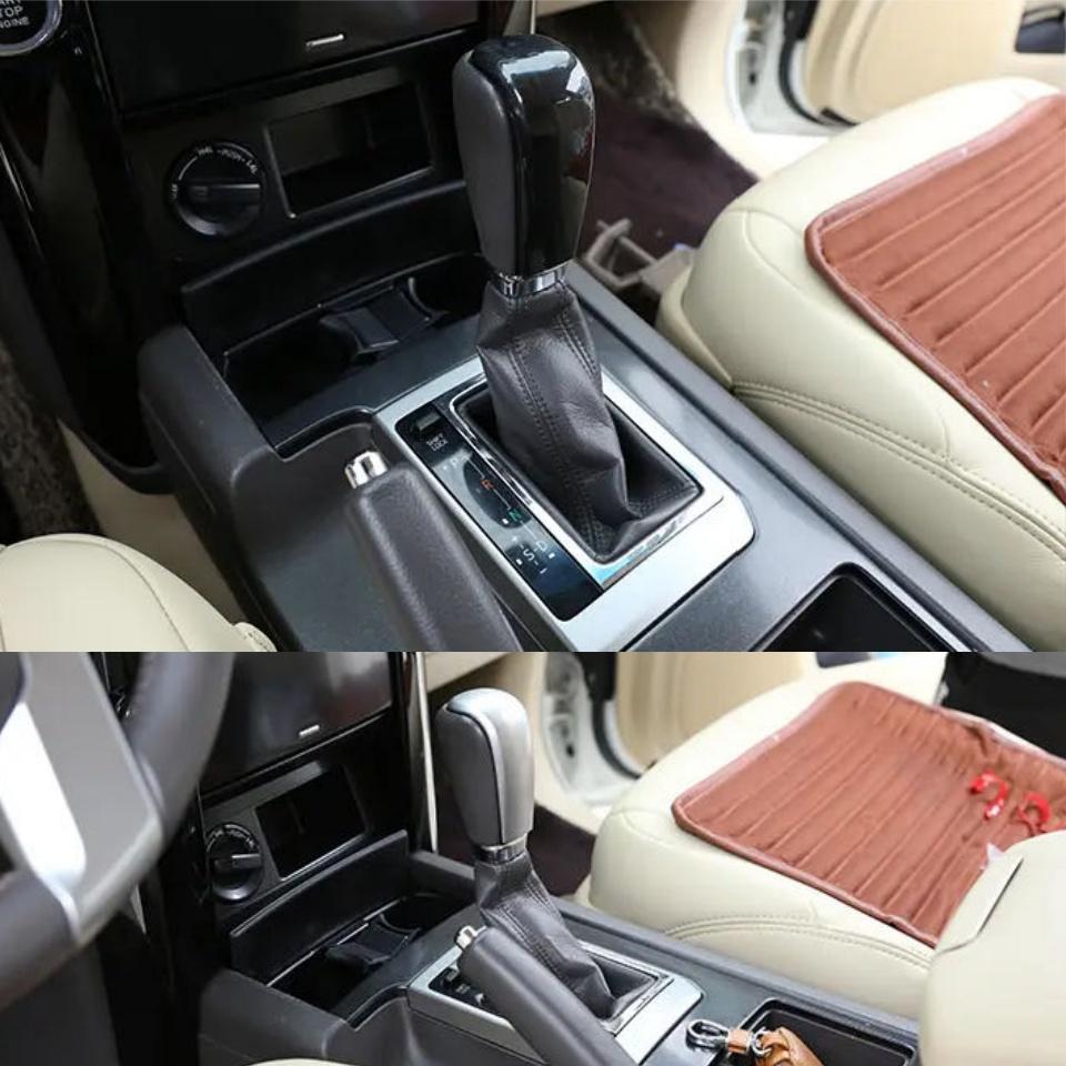 Automatic Gear Shift Knob Gaiter Boot Cover For Toyota Land Cruiser 2008-2015
