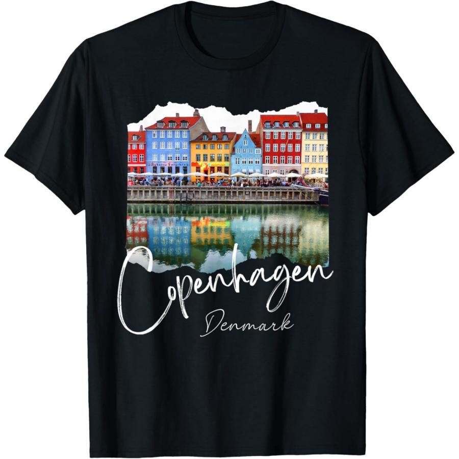 Copenhagen Denmark - Copenhagen At Night T-Shirt XXXXXL чёрный