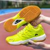 Unisex Badminton Shoes Men Women Lightweight Breathable Training Sneakers With Non-Slip Rubber Sole