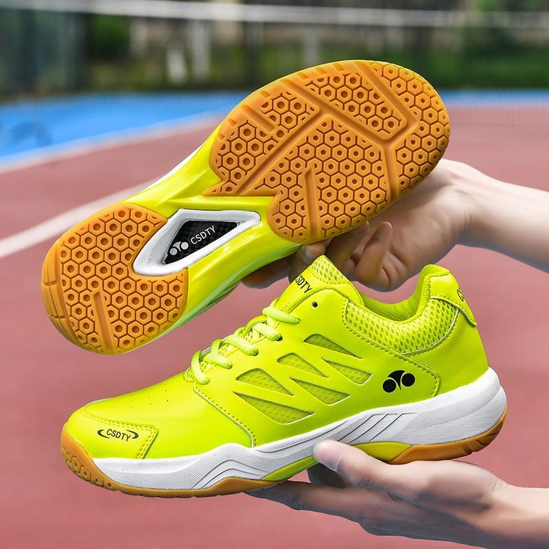 Unisex Badminton Shoes Men Women Lightweight Breathable Training Sneakers With Non-Slip Rubber Sole
