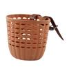 Cesto Bici per Bambini Manico Resistente Cesto Portaoggetti da Manubrio con Cinghie Regolabili in PU per Bambini Perfetto per Bici all'Aperto Ciclismo Picn