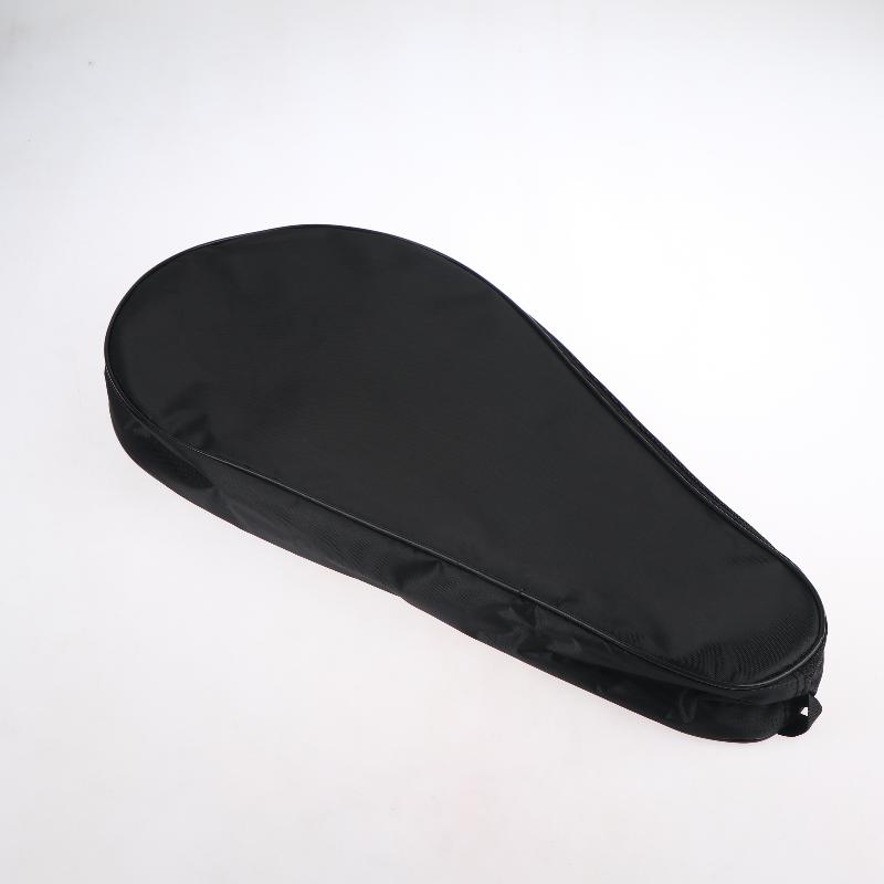 Borsa a tracolla per racchetta da padel in tessuto Oxford Copertura antipolvere per racchetta da paddle Adatta alla maggior parte delle racchette da tennis Design traspirante per l'allenamento estivo