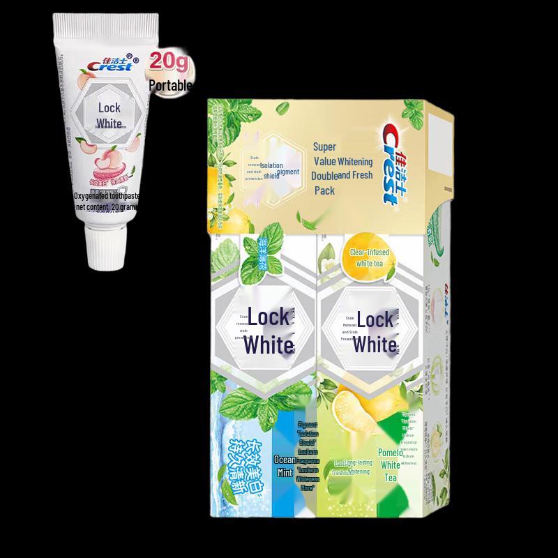 Crest Dual-Color Whitening Toothpaste