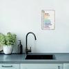 1PC Positive Affirmations Rainbow Quote Tin Sign You Are Brave Motivational Kids Self Esteem Unframed Wall Art 20x3 Inch