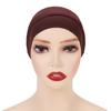 Women Soft Cotton Under Scarf Cap Turban Ready Wear Hijab Cap Female Headscarf Bonnet Hijabs Head Wraps For Women