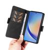 YIKATU YK-005 For Samsung Galaxy A35 5G Phone Cover Skin-touch PU Leather Stand Case