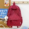 Schoolbag Korean Ins Wind Star Backpack Female Large Capacity Junior High School Student School Bag Leisure Travel Computer Backpack