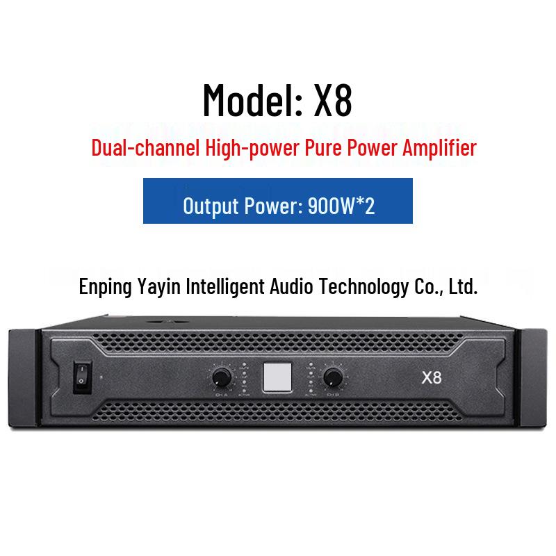 Pure Power Dual Channel Professional Home Amplifier