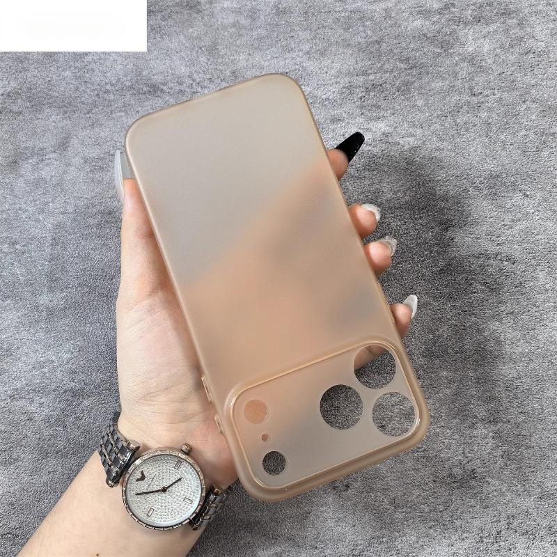 

Матовый ультратонкий ПК чехол для телефона для iPhone 17Pro Max 0,3 мм Тонкая мягкая защита Задняя крышка для iPhone Air 17 Pro Матовая оболочка iPhone17 Pro