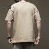 Herren T-Shirt Rundhals Kurzarm Loose Fit T-Shirt Sommer Atmungsaktiv Casual Pullover Tops Alltagskleidung