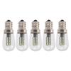 5 Pack E12 LED Bulbs 220V Fridge Lamp Bulbs High Brightness LED Night Light Bulbs  Refrigerator