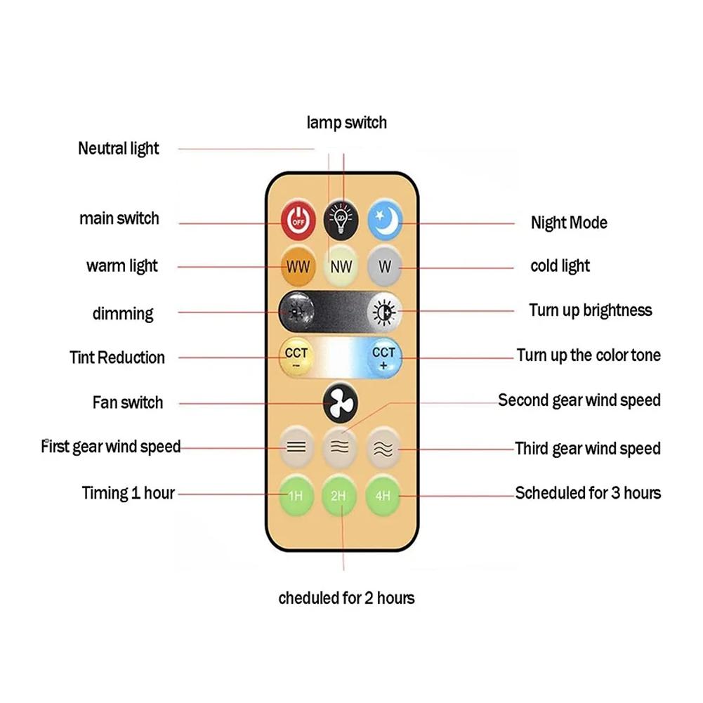 Socket Fan Light E27 Ceiling Fan with Light LED Lamp Fan with Remote Aroma Diffuser Silent Ceiling Fan for Bedroom Living Room