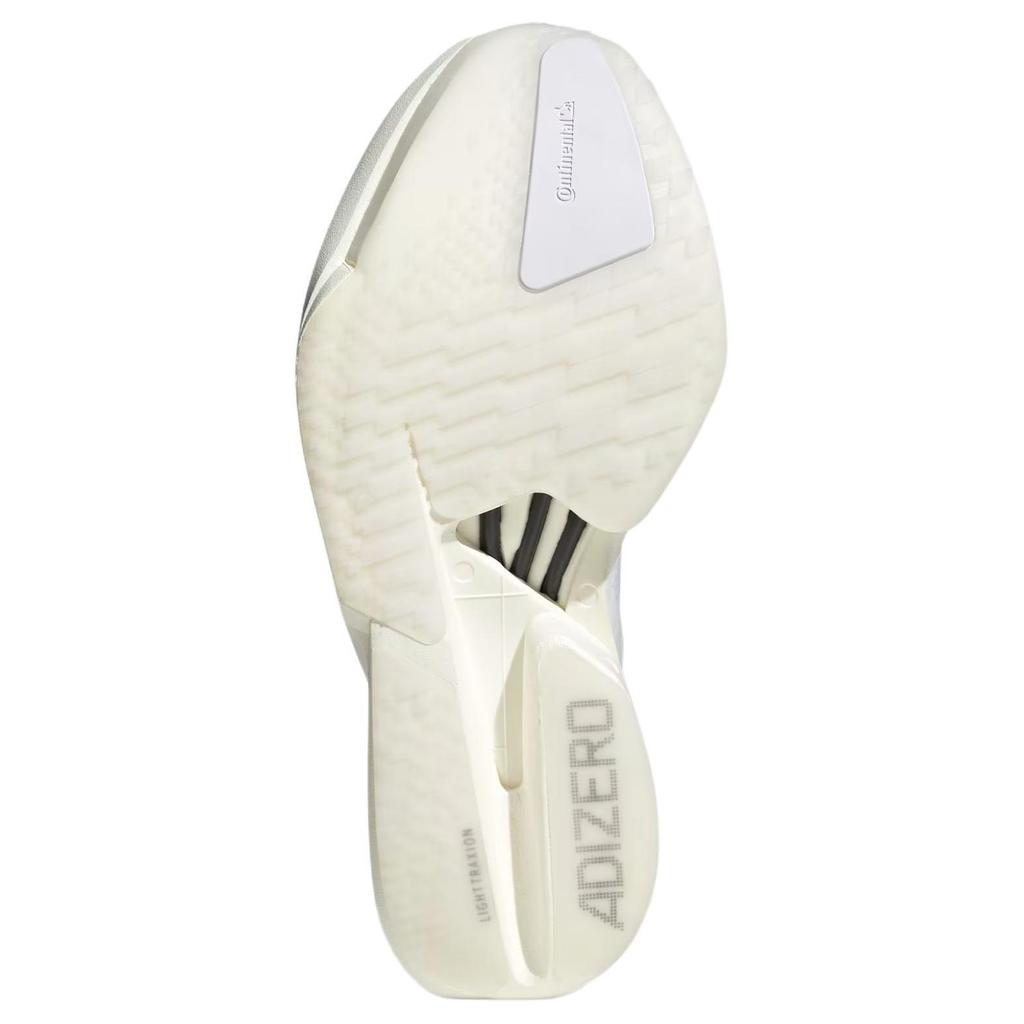 adidas Adizero Adios Pro 4 Comfortable Versatile Breathable Low-Top Marathon Running Shoes Women Sneaker White JR6355