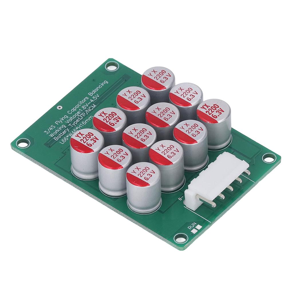 4S Battery Active Equalizer with Cable Lithium Battery Balance Board for Ternary LFP Cells 1.8V‑4.5V No Shell