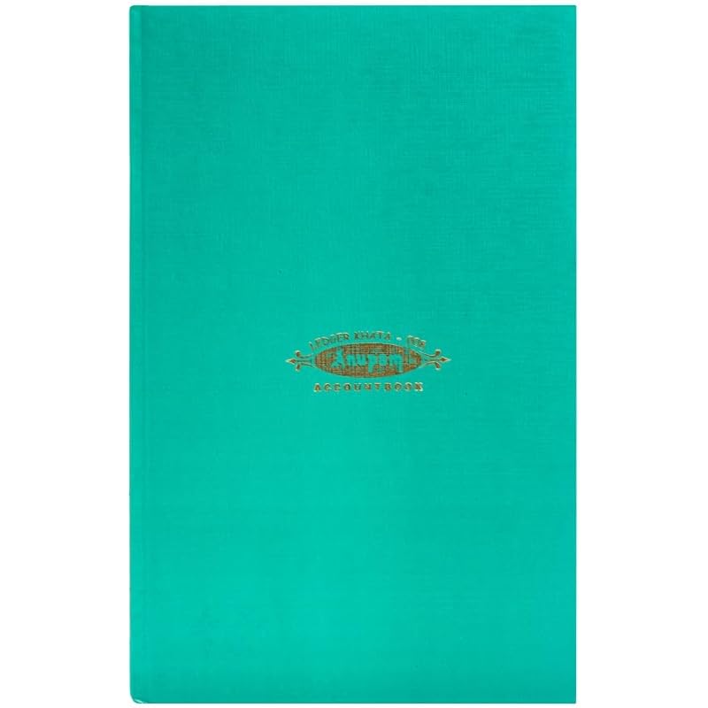 

Anupam Material Inward Register | Green Ledger Paper | 100 Gsm, 70 Pages | Hard Bound Cover For Long Durability | Wareho
