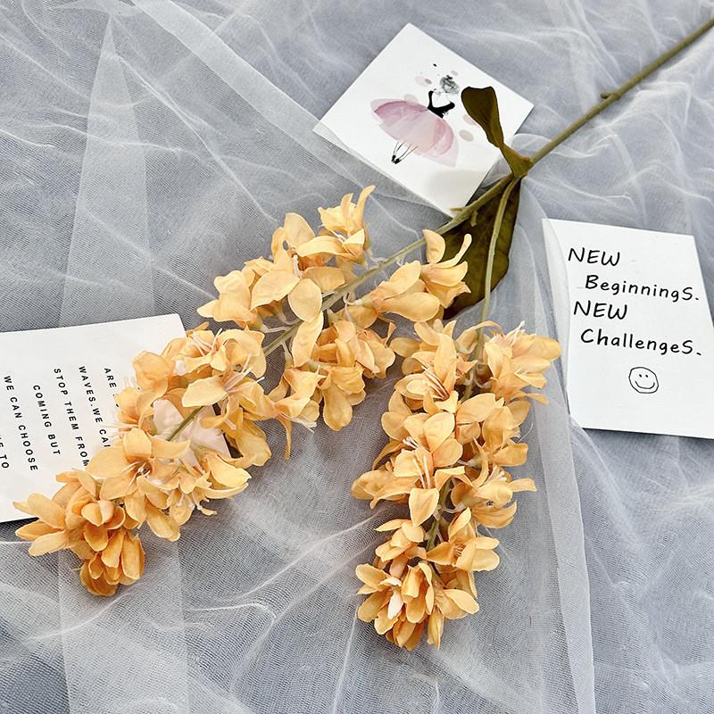 Wedding Orientalis Hyacinthus Arch Decoration Faux Floral Receptions Arrangement