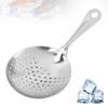 Ice Filter Porous Round Spoon Hole Filter, Cocktail Filter Ice Tray Ice Stirrer