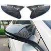Fits Hyundai Veloster 2012-2017 Carbon Fiber OX Rear View Mirror Cover Trim 2PC