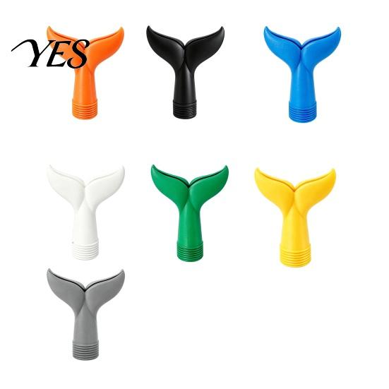 Potenziatore di Flusso d'Acqua Irrigatore per Piscina Aeratore Irrigatore, Fontana a Coda di Pesce, Raffrescatore Estivo 3/4 di Pollice 3/4" Adattamento Universale per Piscine Aerazione