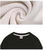 Kids' Round Neck Cotton Hoodie - Warm Fleece-Lined Pullover for Girls in Plain Colors.