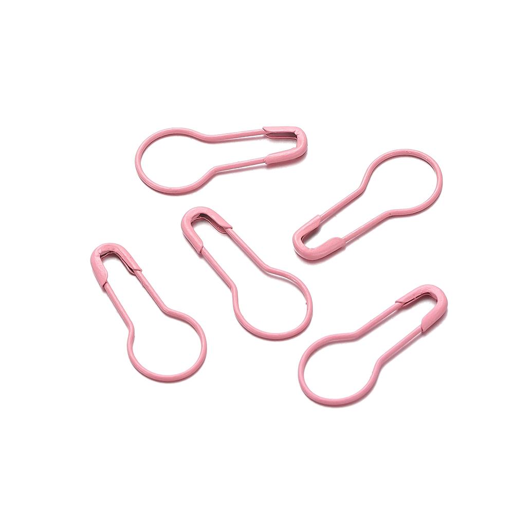50/100pcs/Lot Colorful Gourd Shape Safety Pins Paper Clip DIY Sewing Tools Metal Needles Large Safety Pin Brooch Accessories