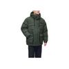 Puma Logo Print Hooded Down Jacket Men Outerwear Green 932542-02